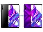 New renders suggest a hidden front-facing camera for the Honor 9X Pro. (Source: MySmartPrice)