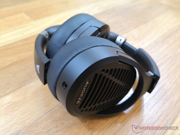 Build quality is decent, but the all-black matte plastic design doesn't match the more visually appealing wood or two-tone designs of other Audeze headphones