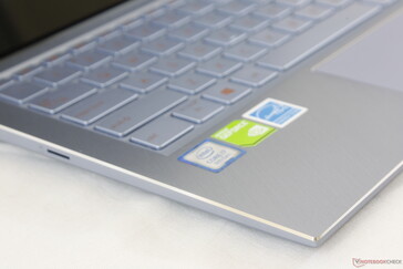 Sharp corners and edges all around the laptop. MIL-STD-810G certification for five different tests