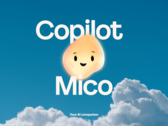 A promotional image for Copilot's Mico AI companion
