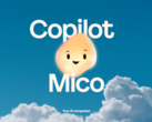 A promotional image for Copilot's Mico AI companion