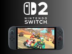 Nintendo Switch 2 playing Mario Kart World (Image source: Nintendo of America with edits)