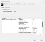 Nvidia system info