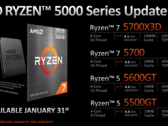 AMD has launched four new processors for the AM4 platform (image via AMD)