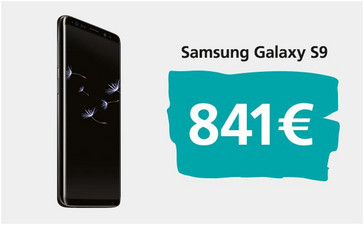 Samsung Galaxy S9. (Source: @evleaks)