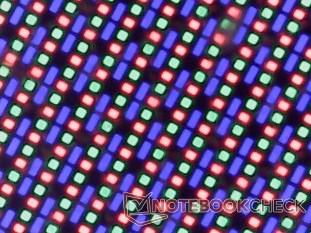 In an OLED screen, every red, green and blue subpixel acts like a colored bulb (Image source: Notebookcheck)