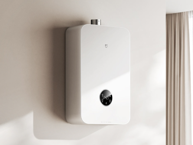 The Xiaomi Mijia Smart Gas Water Heater 2 Waterfall Shower with Zero Cold Water (18L). (Image source: Xiaomi)