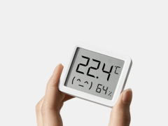 The Xiaomi Smart Temperature and Humidity Monitor 3 Mini is set for a global launch. (Image source: Xiaomi)
