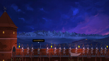 An image showing a fight in Yes, Your Grace.