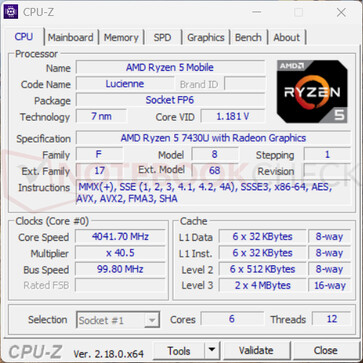 CPU-Z 2.18 could still be fooled with the ChuwiBook Plus...