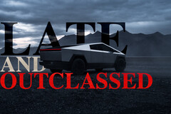 Tesla's Cybertruck is surely an impressive vehicle, but repeated production delays take the punch out of many of its technological achievements. (Image source: Tesla)