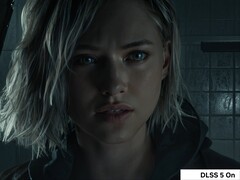 Grace from Resident Evil Requiem with DLSS 5.