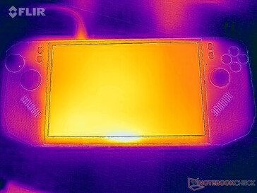 Surface temperatures stress test (front)