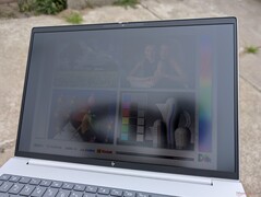 Outdoors under bright overcast