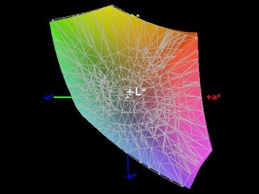 Color space coverage (sRGB) - 98%