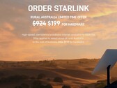 Rural Australia recently got Starlink equipment deal (image: SpaceX)