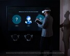 Concept Nyx will use virtual reality and mixed reality to change how people connect for business meetings or gaming sessions. (All images via Dell)