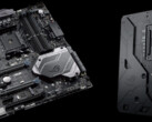 An X570 motherboard from ASUS. (Source: WCCFTech)