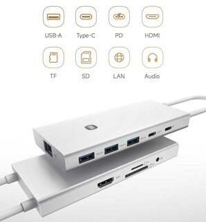 All the ports of the dock (Image source: Xiaomi)