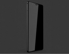 The leaked render of the BlackBerry "Ghost" phone without the usual mechanical keyboard. (Source: Evan Blass) The leaked render of the BlackBerry "Ghost" phone without the usual mechanical keyboard. (Source: Evan Blass)