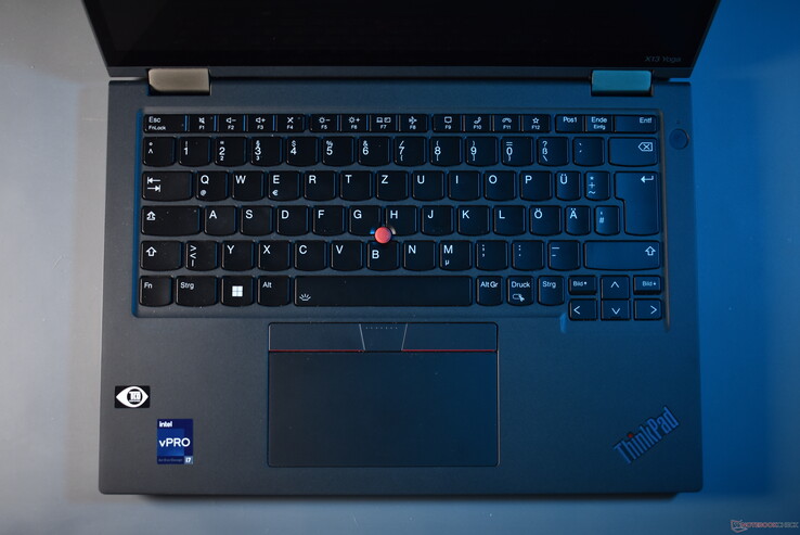 Lenovo ThinkPad X13 Yoga Gen 3: input devices