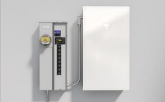 Eaton&#039;s AbleEdge smart breaker and Tesla&#039;s Powerwall (Image Source: Eaton)