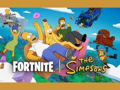The Fortnite x Simpsons crossover event is one way for gamers to get their fill of The Simpsons in-game (image source: Epic Games)