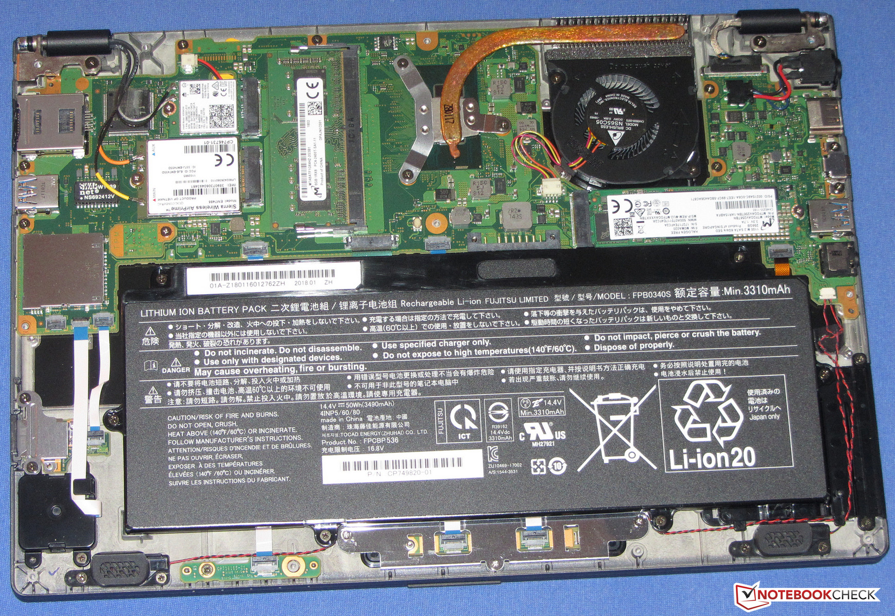Fujitsu LifeBook U938 (i5-8250U, LTE, SSD, FHD) Subnotebook Review