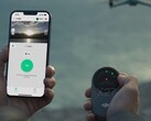 DJI will debut its new tracking beacon alongside the Air 3S next week. (Image source: @JasperEllens)