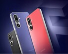 The Samsung Galaxy F36 5G comes in coral red, luxe violet, and onyx black faux leather textures (Image source: Samsung)