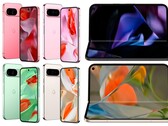 The Pixel 9 Pro Fold is expected to arrive later than the other new Google phones. New info on availability has surfaced, supplemented with unwatermarked press images. (Image source: @MysteryLupin)