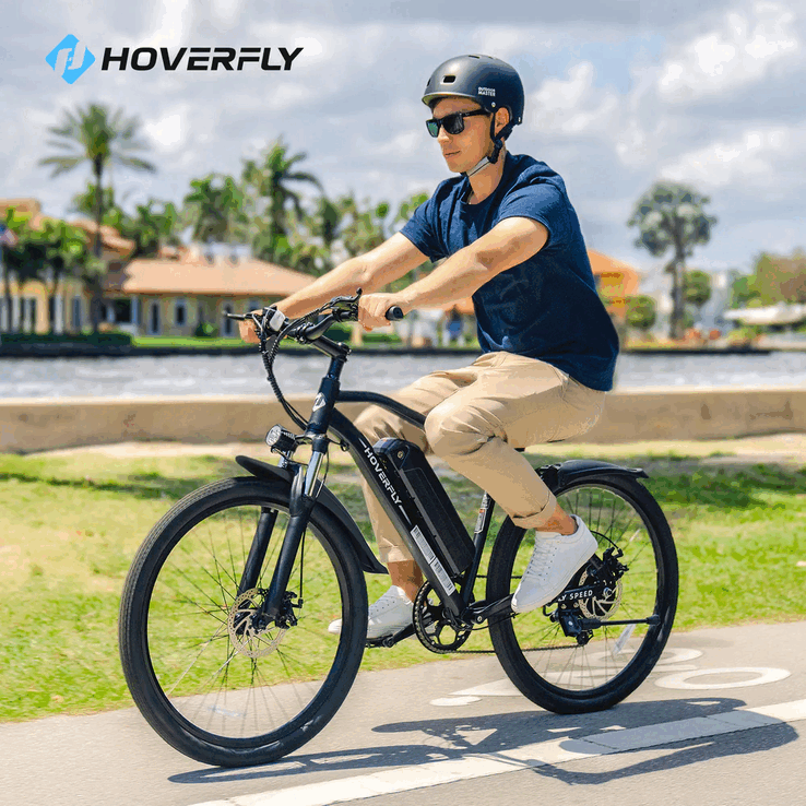 The Hoverfly Ourea electric bike can handle payloads of up to 264 lbs (119.7 kg) (Image source: Hoverfly)