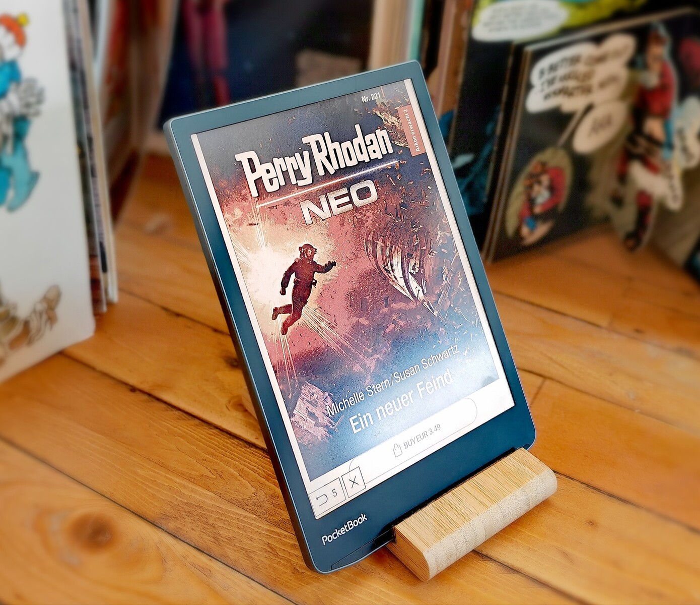 Top 10 Ebook Readers of 2024 - PocketBook InkPad Color Specs and features