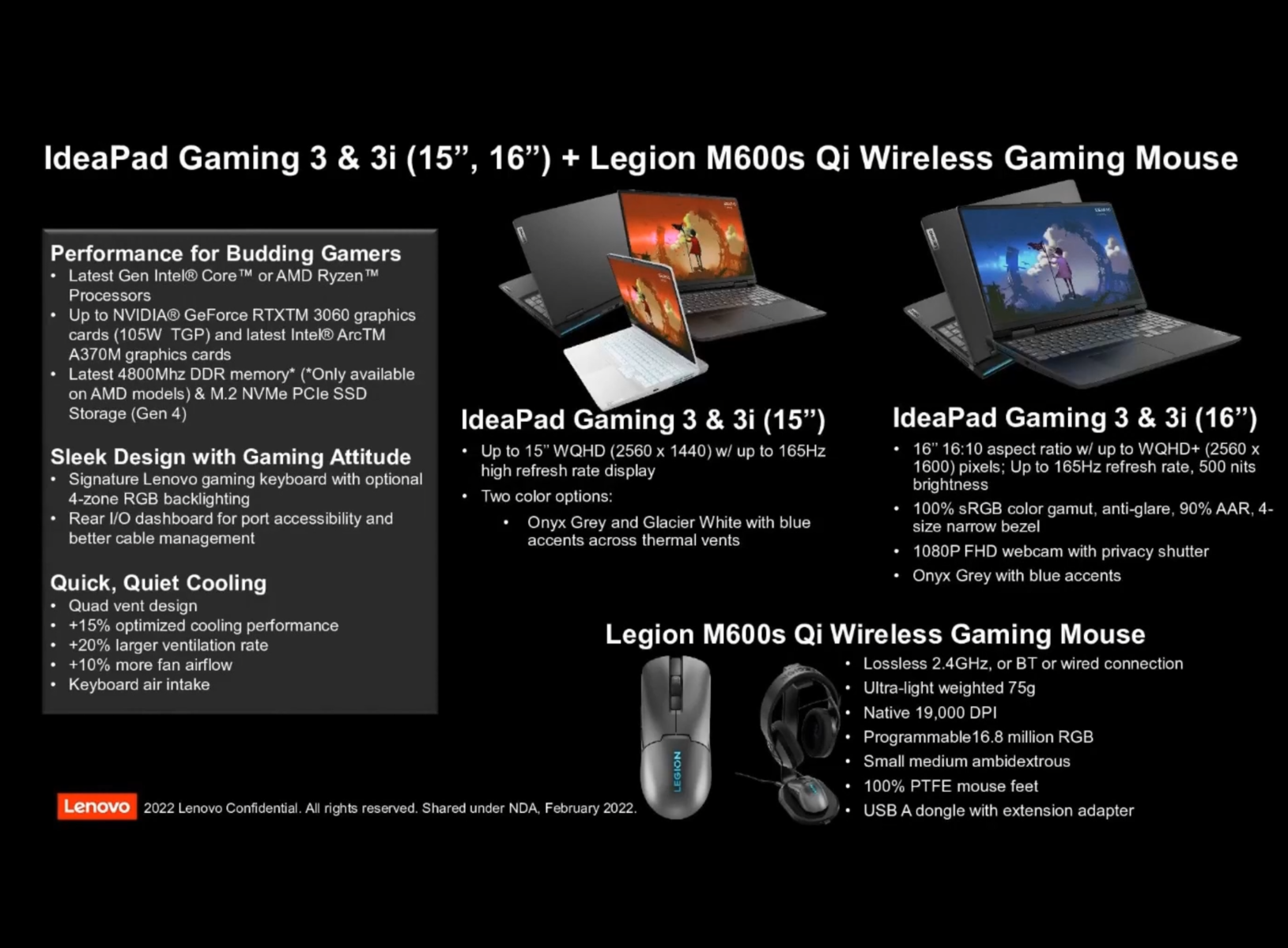 Lenovo IdeaPad Gaming 3 and 3i get redesigned chassis with Intel and AMD choices and optional Arc A370M starting from €999 News Lenovo IdeaPad Gaming 3 and 3i get redesigned chassis with Intel and AMD choices and optional Arc A370M starting from €999 News