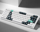 Keychron Q12 HE white wireles gaming productivity keyboard
