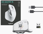 The MX Master 3S supports USB Type-C charging and has an 8,000 DPI-capable sensor. (Image source: Logitech via WinFuture)