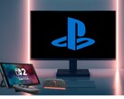 Switch 2 next to PC monitor with PlayStation logo (Image source: Nintendo of America, Sony PlayStation with edits)