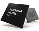 Samsung's latest LPDDR5 DRAM has 16GB on a single module. (Source: Samsung)