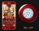 Samsung Galaxy S6 Edge Iron Man Limited Edition and wireless charger