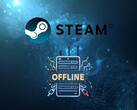 Banner for Steam downtime is shown (Image source: Valve with edits)