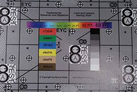 Test chart