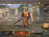 Warlander game menu screen (Source: Own)