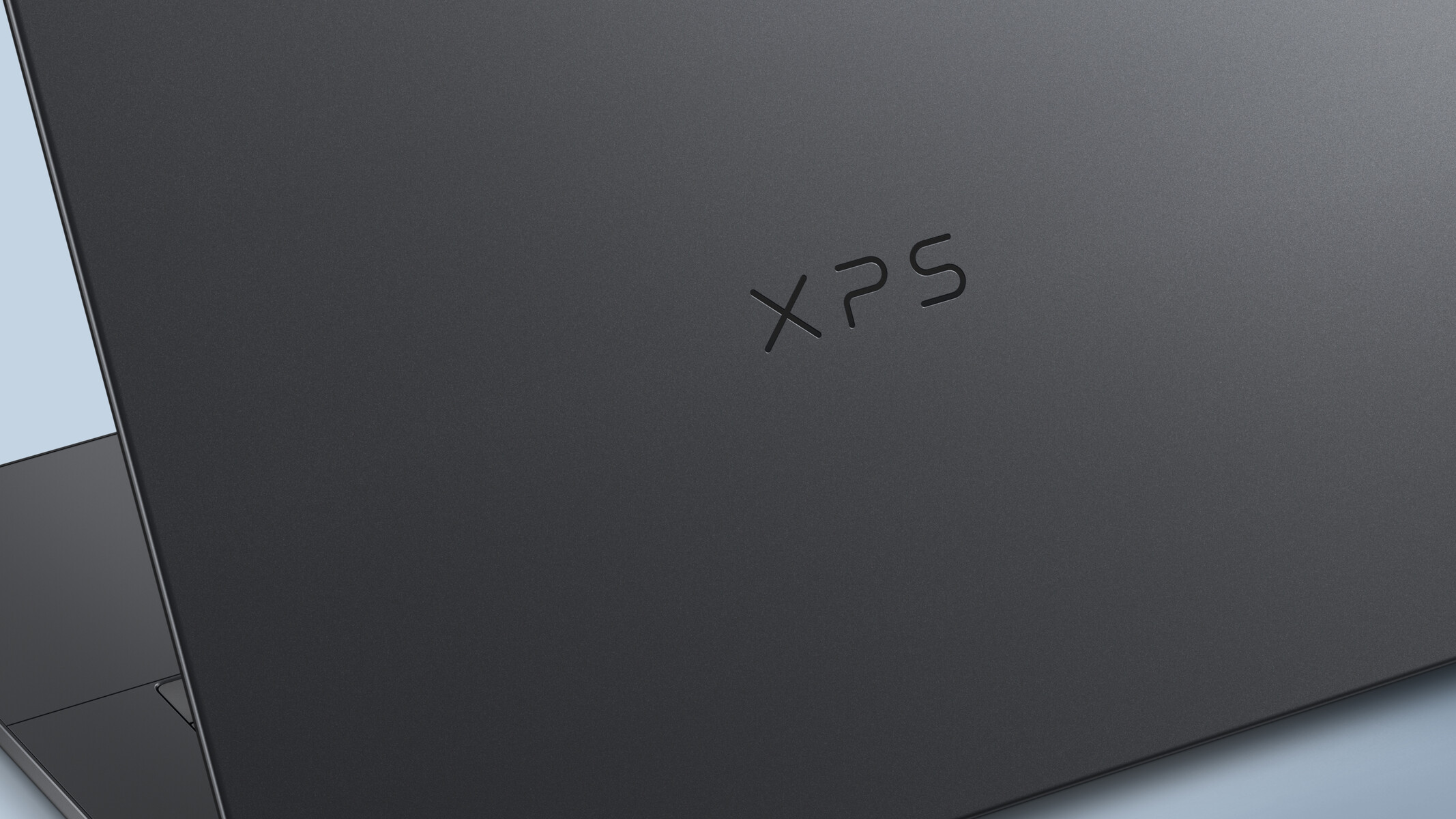 The XPS logo on the lid of the new Dell XPS series laptops (image source: Dell)