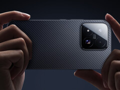 The Xiaomi 17 Max starts at around $632 in China. Pictured: a promo picture showcasing the camera setup of the phone.