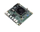Aaeon's MIX-PT LWV1 Mini ITX motherboard looks like a typical compact SFF motherboard with a built-in fan.