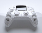 The Anbernic RG G01 in its white colourway. (Image source: Anbernic)
