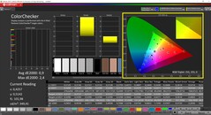 CalMAN ColorChecker calibrated