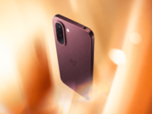 The OnePlus N6x in Burgundy Red.
