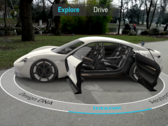 Google has partnered with Porsche to give users an AR experience in their driveway. (Source: Google)