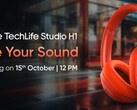 The Techlife Studio H1 in Crimson Beats colorway (Image source: Realme)